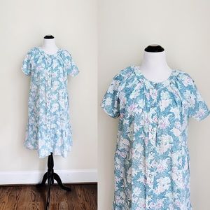 Vintage Floral House Coat